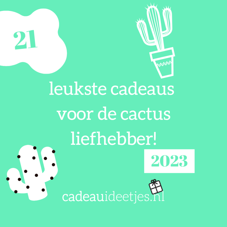 21 leukste cadeaus voor de cactus liefhebber in 2023