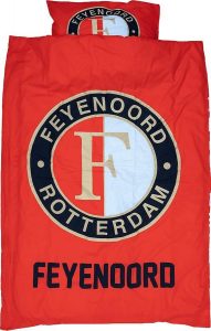 Feyenoord eenpersoons Dekbedovertrek Rood