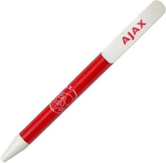Pen ajax rood/wit
