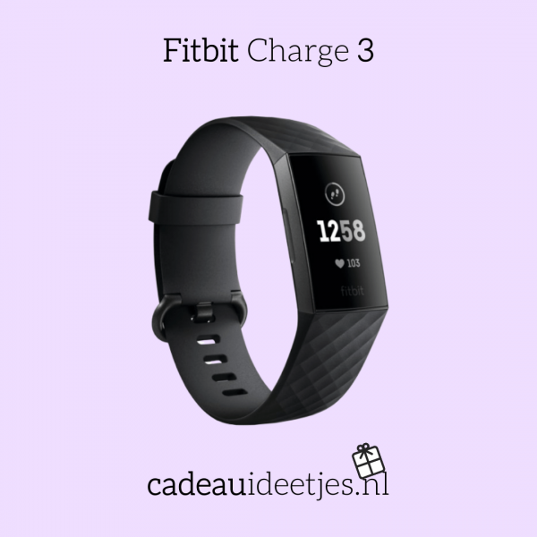 Fitbit Charge 3 zwart