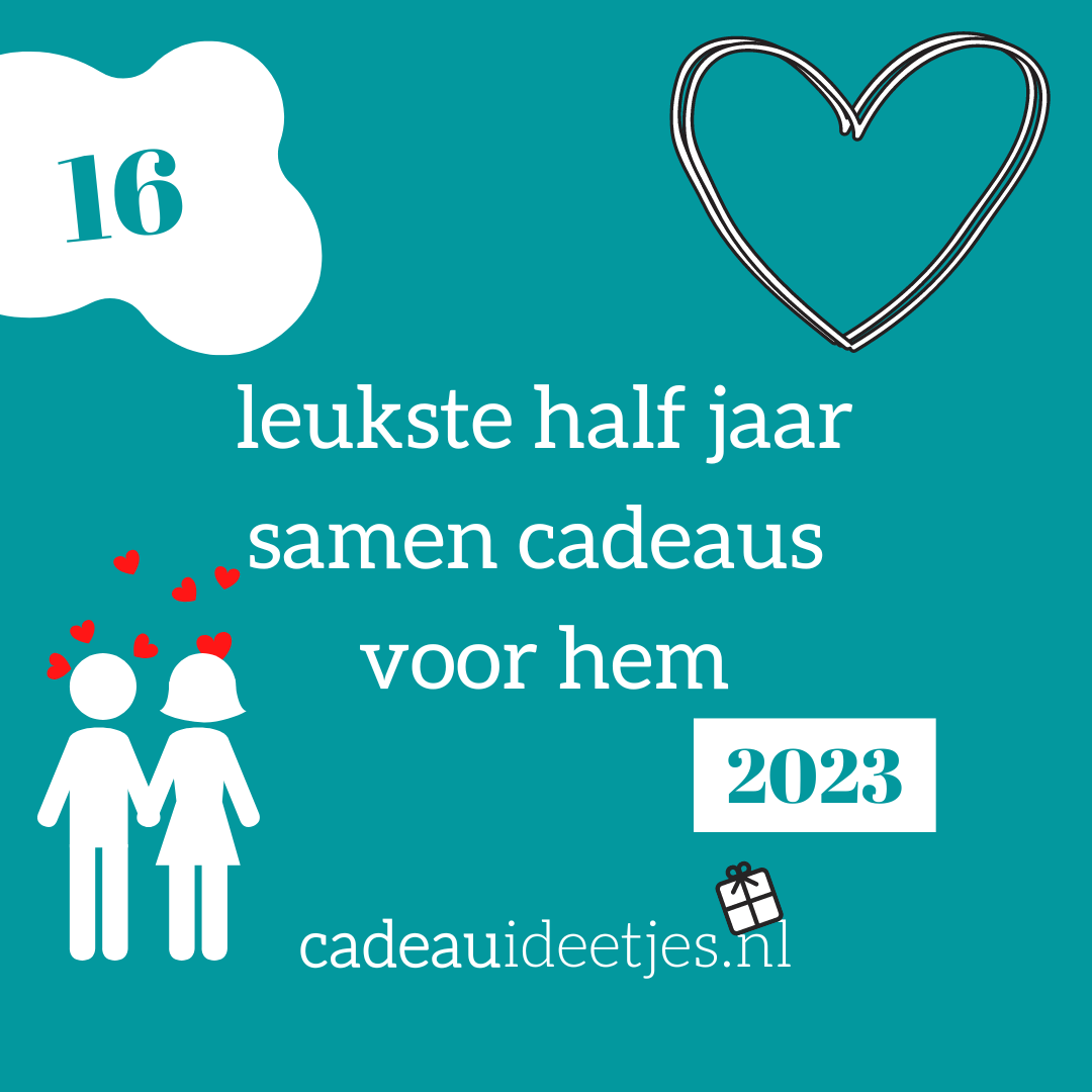 Half samen cadeau voor hem | 16 leukste ideeën! - cadeauideetjes.nl