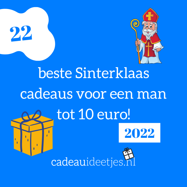 Sinterklaas cadeau man 10 euro