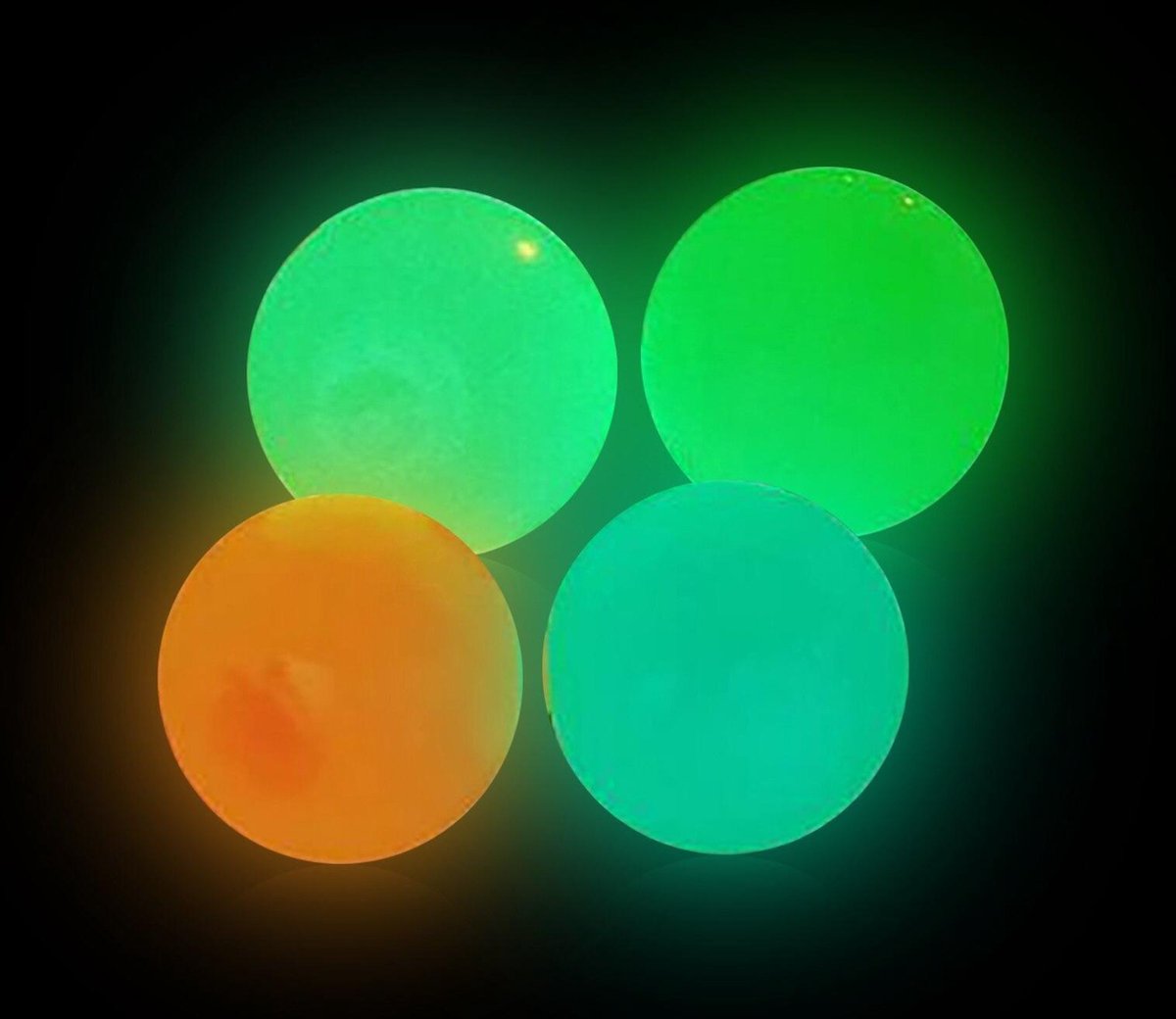 Sticky Balls Fidget toys glow in the dark