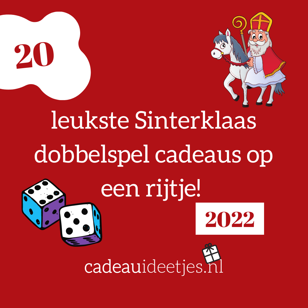 zuiger gastheer Oceaan De 20 leukste Sinterklaas dobbelspel cadeaus op een rijtje! -  cadeauideetjes.nl