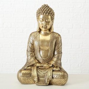 Goud Buddha Beeldje 29 centimeter groot