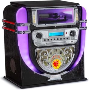 Mini jukebox paars