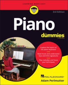 Piano For Dummies leerboek