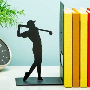 Golf boekensteun zwart
